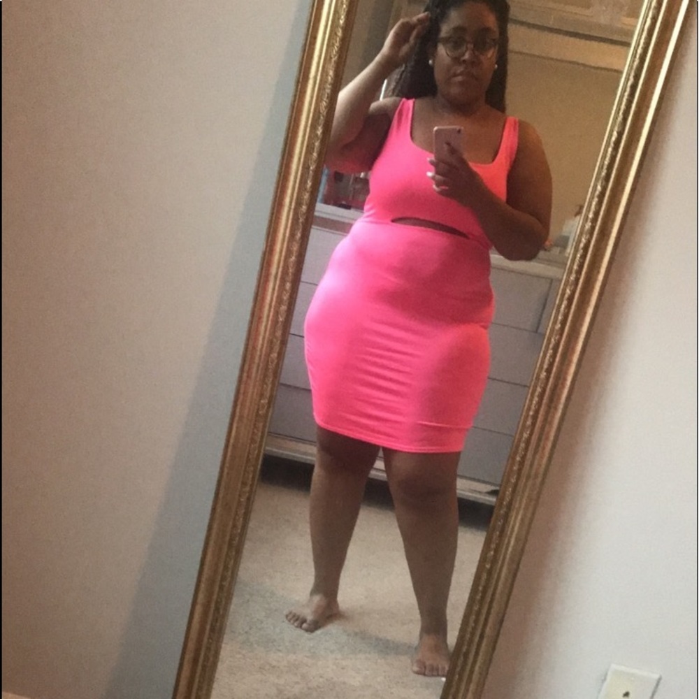 Pink dress